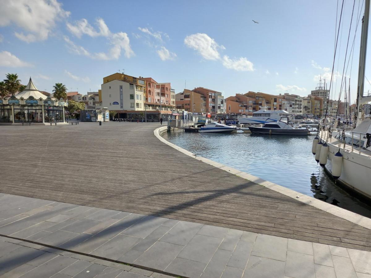 Port Brescou, T3 En Duplex Climatise, Superbe Vue Sur Le Port Apartment Agde Bagian luar foto