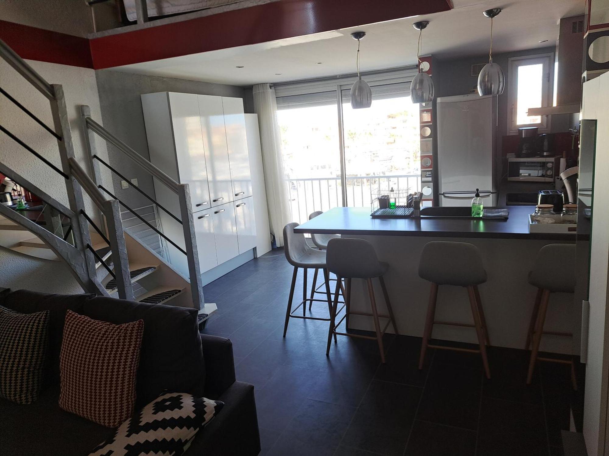 Port Brescou, T3 En Duplex Climatise, Superbe Vue Sur Le Port Apartment Agde Bagian luar foto